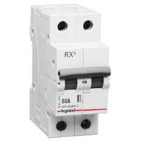 RX3 Выключатель-разъединитель  80А 2П