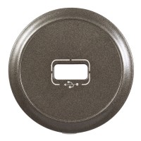 Лицевая панель - розетка USB, Кат. № 0 673 52/72 - графит - Программа Celiane