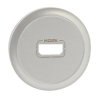 Лицевая панель розетки аудио/видео HDMI - Титан - Программа Celiane
