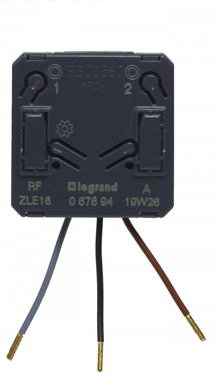 Модуль интерфейса сухих контактов 3-проводный для подключения стандартных электромеханических переключателей. Цвет Черный