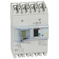 Автоматический выключатель DPX3 160 -  термомагн. расц. - с диф. защ. - 16 кА - 400 В~ - 4П - 16 А